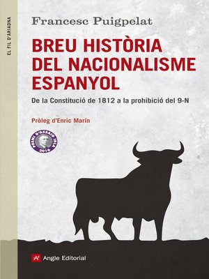 cover image of Breu història del nacionalisme espanyol